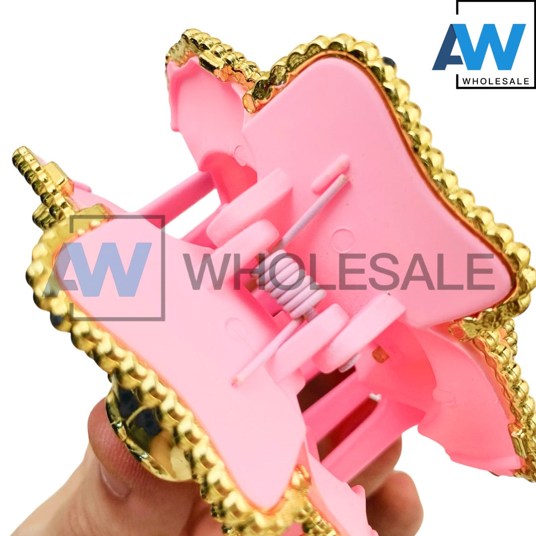 AB-1280 (12 pcs) Matte 8 cm Hair Clamps