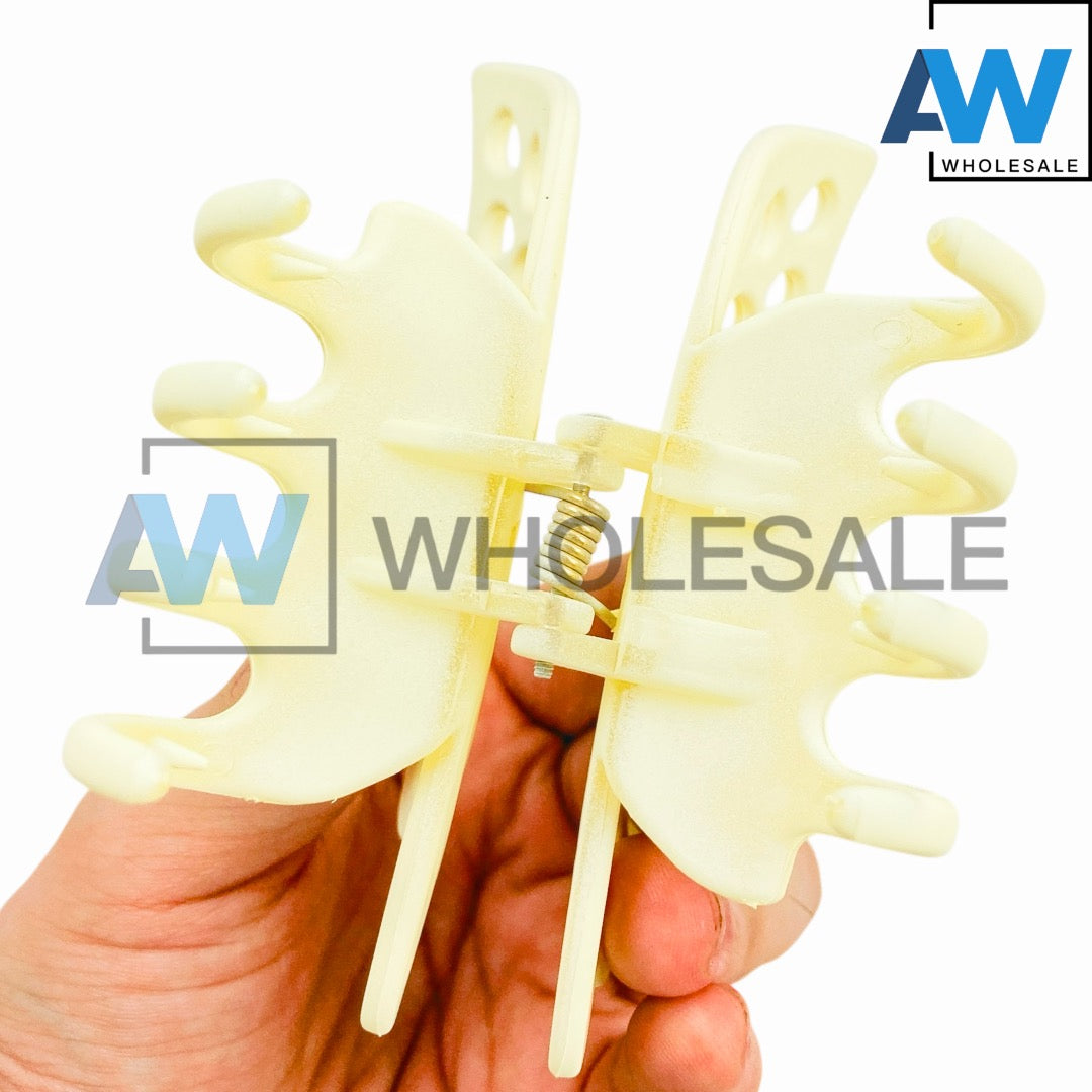 AB-1284 (12 pcs) Matte 11 cm Hair Clamps