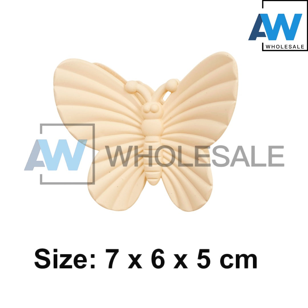 AB-1286 (12 pcs) Matte 7 cm Hair Clamps