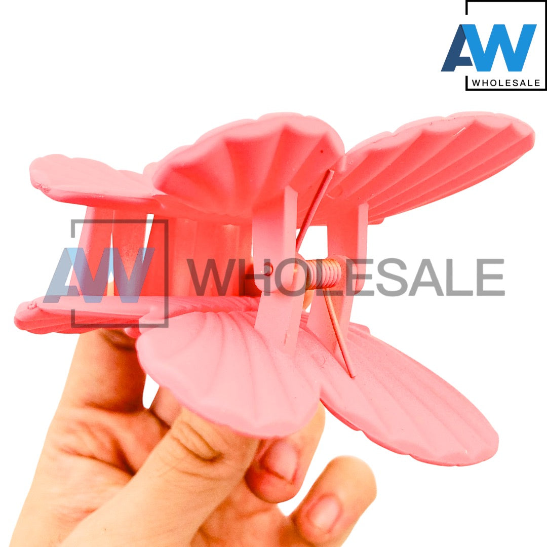 AB-1286 (12 pcs) Matte 7 cm Hair Clamps