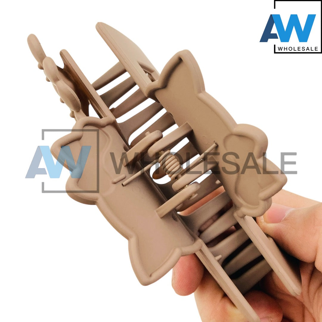 AB-1287 (12 pcs) Matte 12 cm Hair Clamps