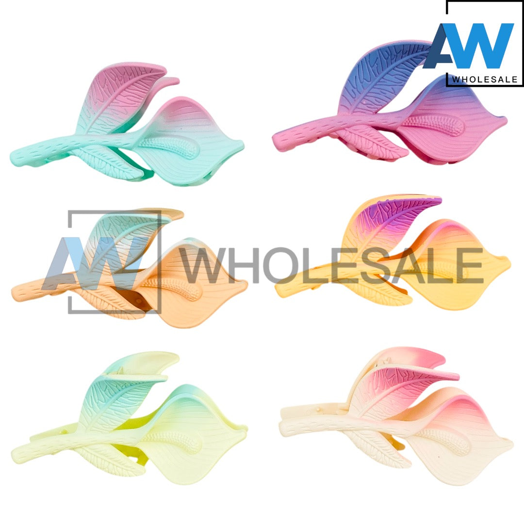 AB-1288 (12 pcs) Matte 7 cm Hair Clamps