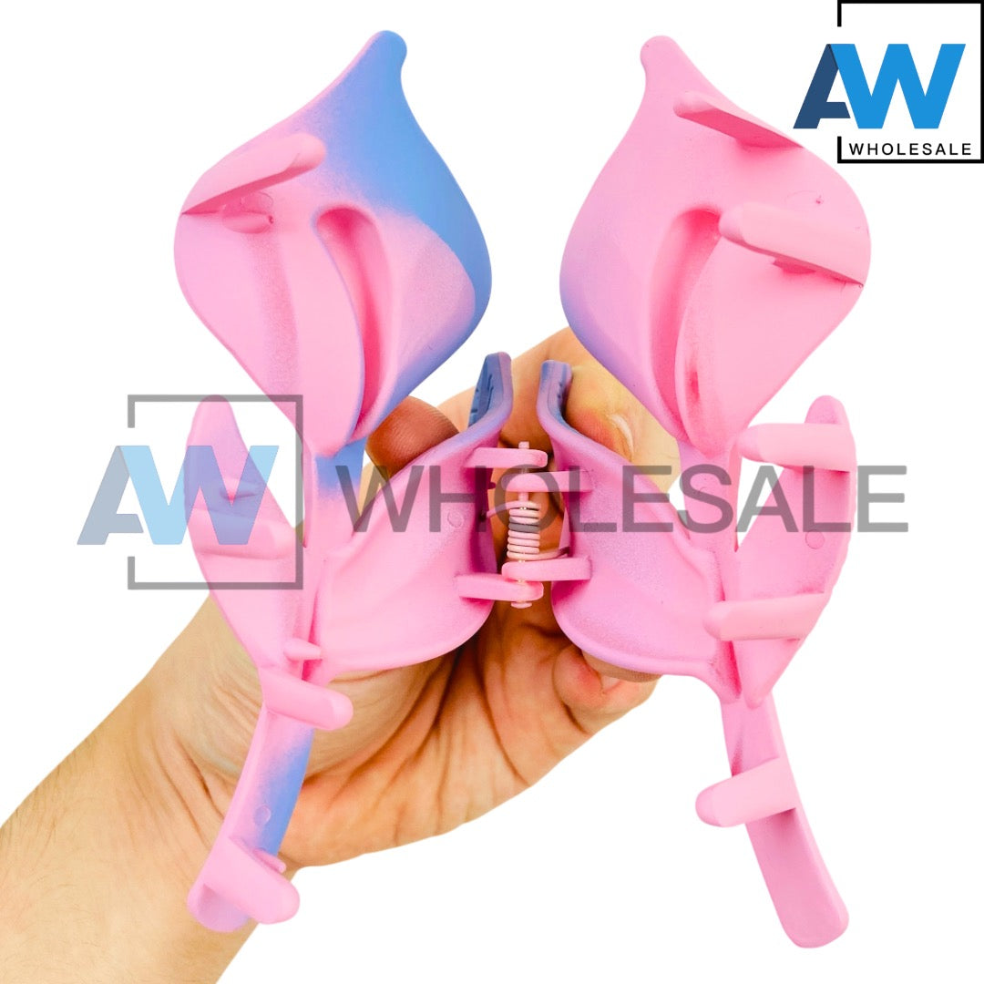 AB-1288 (12 pcs) Matte 7 cm Hair Clamps