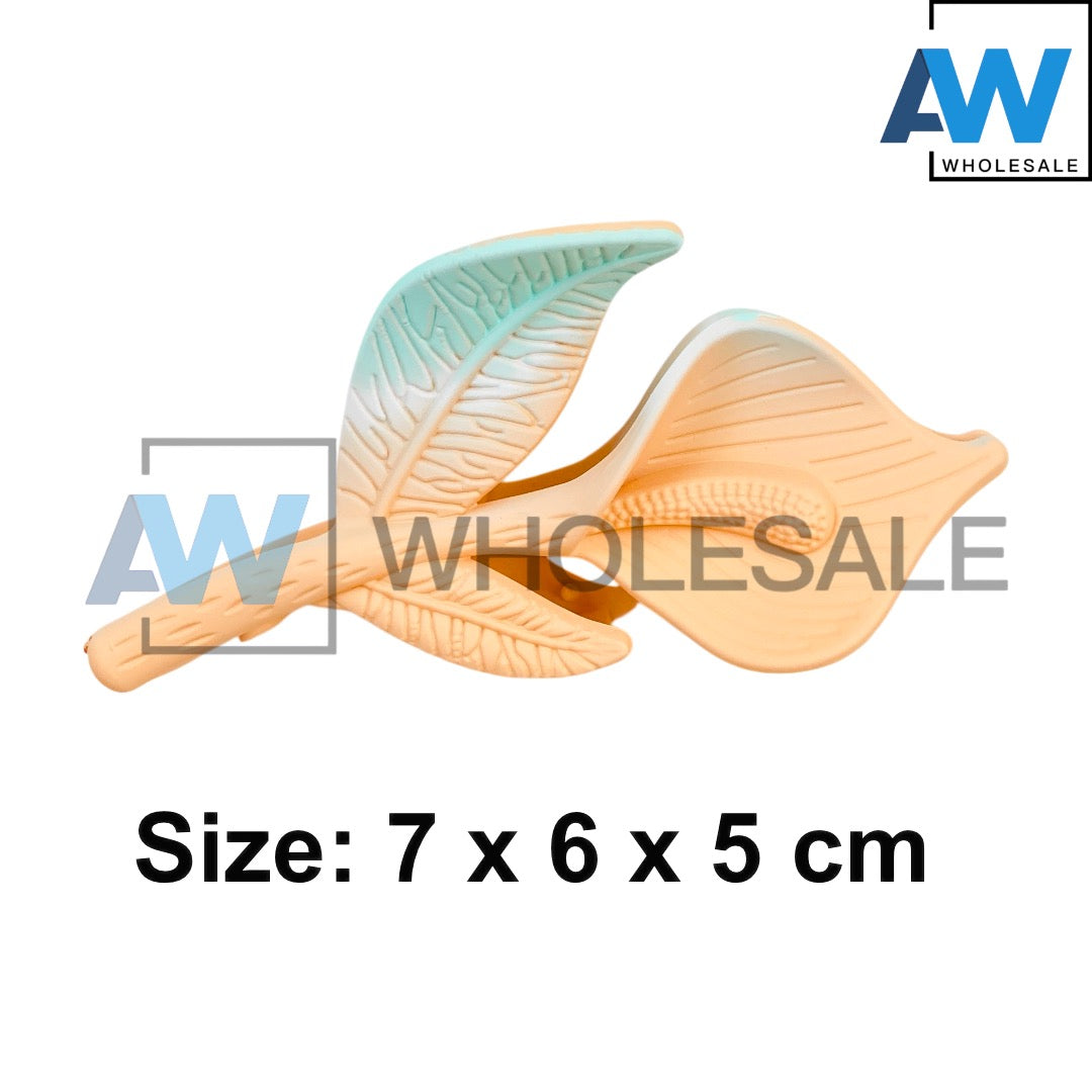 AB-1288 (12 pcs) Matte 7 cm Hair Clamps