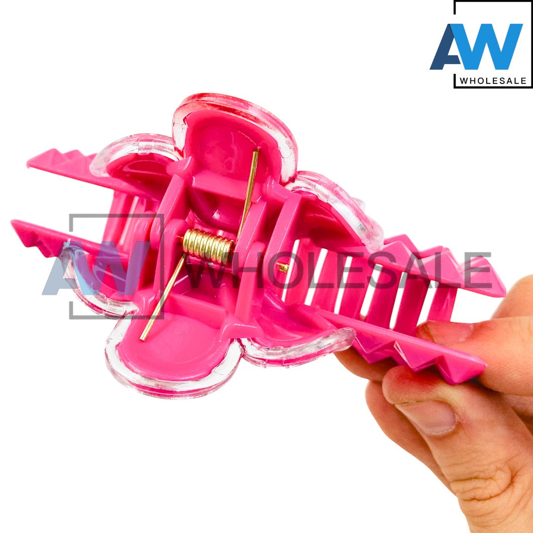 AB-1289 (12 pcs) Glossy 9.5 cm Hair Clamps