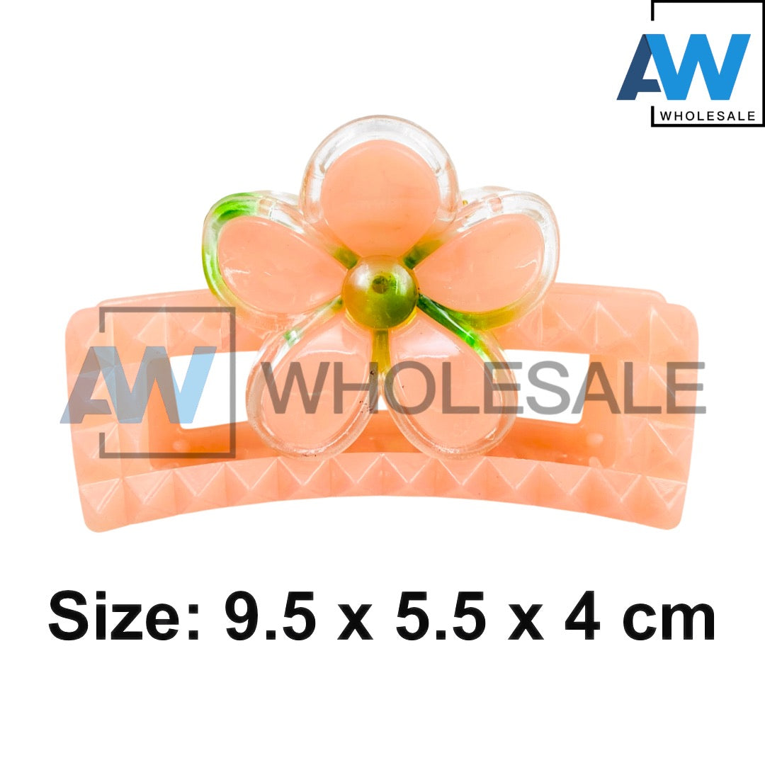 AB-1289 (12 pcs) Glossy 9.5 cm Hair Clamps
