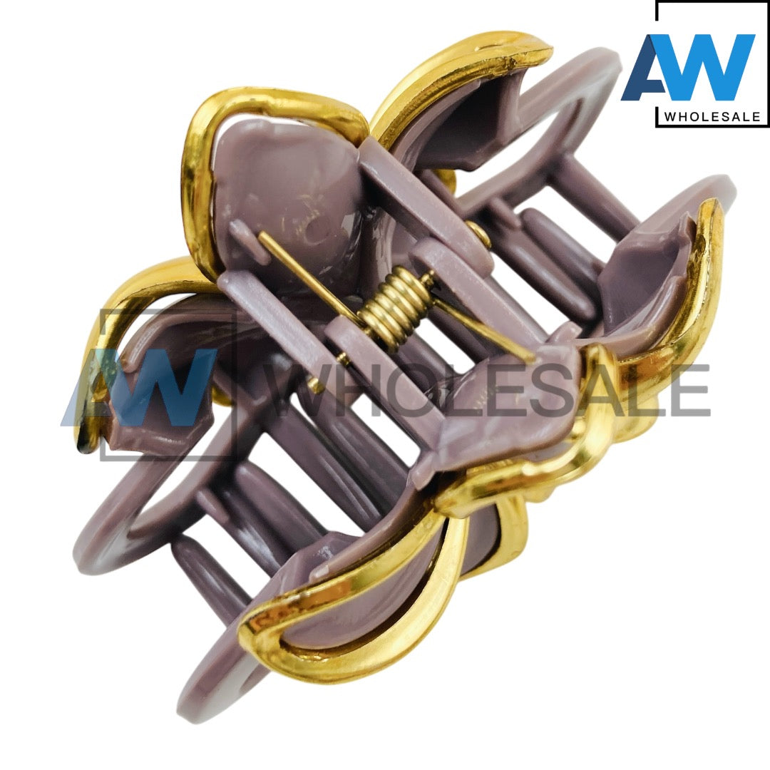 AB-1292 (12 pcs) Glossy 8 cm Hair Clamps