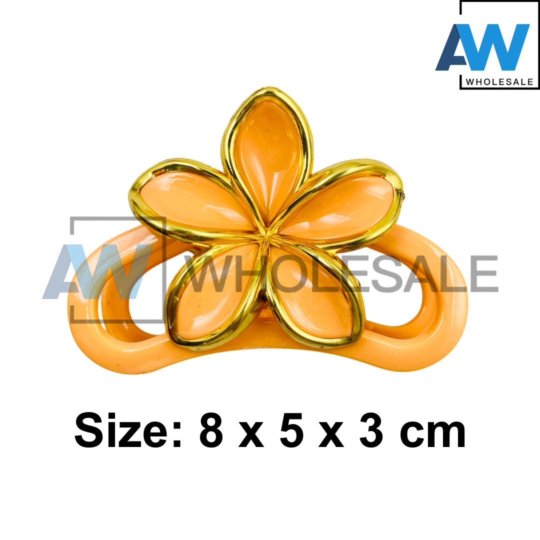 AB-1292 (12 pcs) Glossy 8 cm Hair Clamps