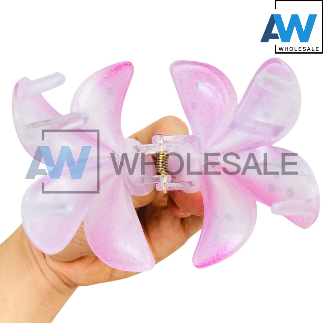 AB-1300 (12 pcs) Glossy 8 cm Hair Camps