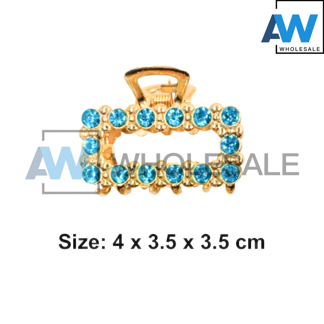 AB-1308 (12 pcs) Metal Pearl 4 cm Clamp