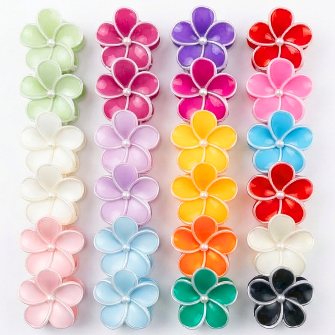 AB-1330 (12 pcs) Glossy 8 cm Hair Clamps