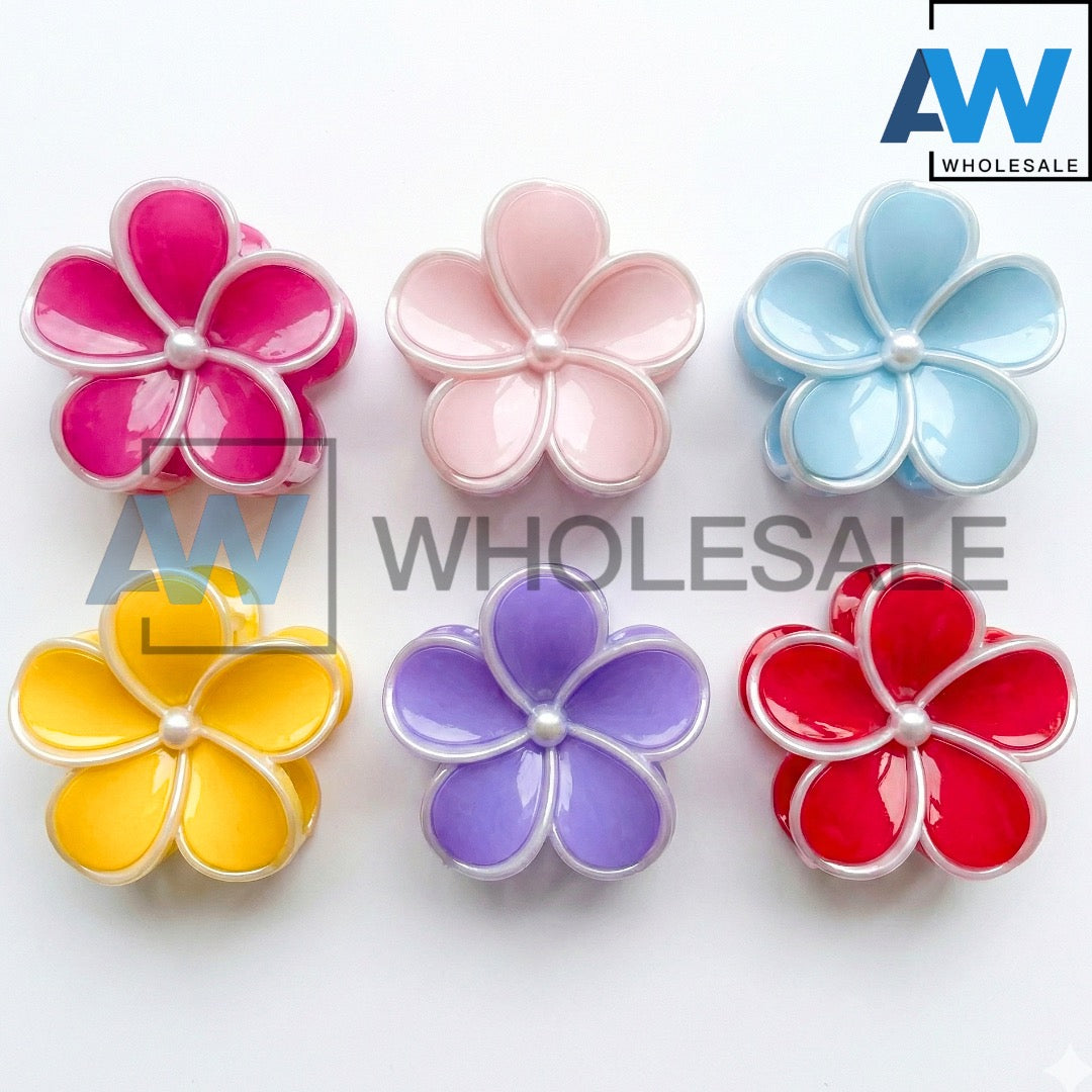 AB-1330 (12 pcs) Glossy 8 cm Hair Clamps