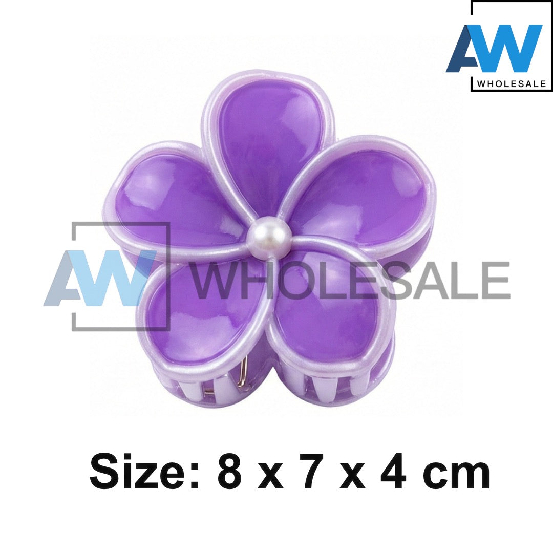 AB-1330 (12 pcs) Glossy 8 cm Hair Clamps