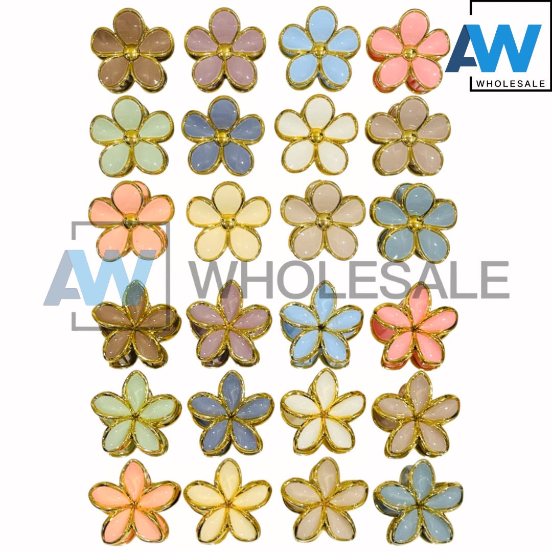 AB-1331 (12 pcs) Glossy 8 cm Hair Clamps