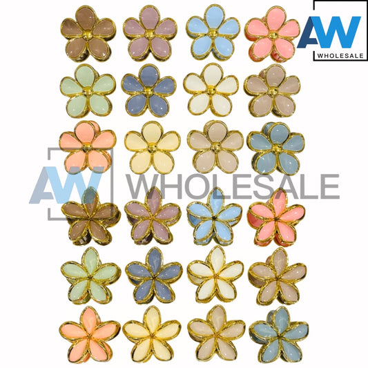 AB-1331 (12 pcs) Glossy 8 cm Hair Clamps