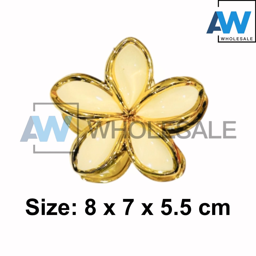 AB-1331 (12 pcs) Glossy 8 cm Hair Clamps