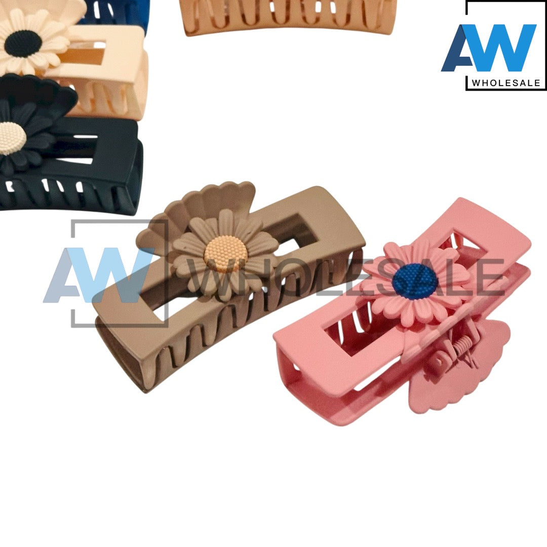 AB-1332 (12 pcs) Matte 11 cm Hair Clamps