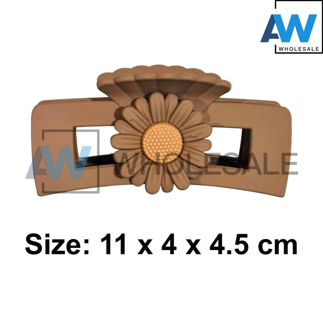 AB-1332 (12 pcs) Matte 11 cm Hair Clamps