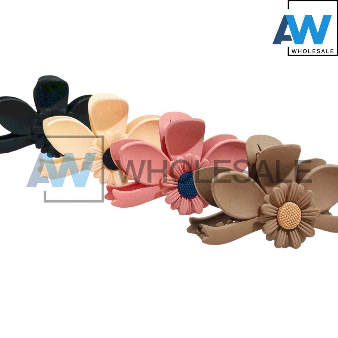 AB-1334 (12 pcs) Matte 11 cm Hair Clamps