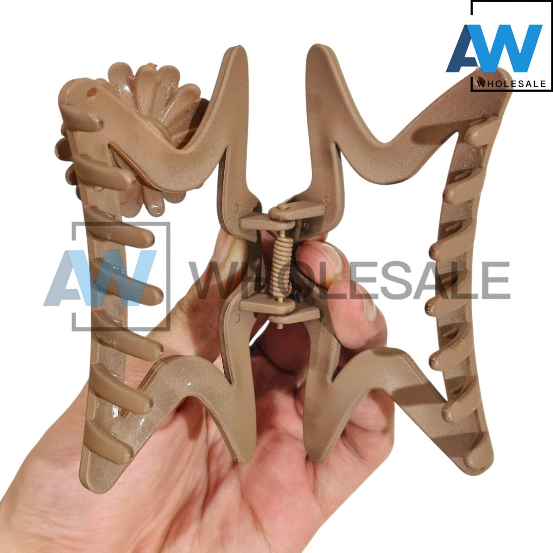 AB-1335 (12 pcs) Matte 11 cm Hair Clamps