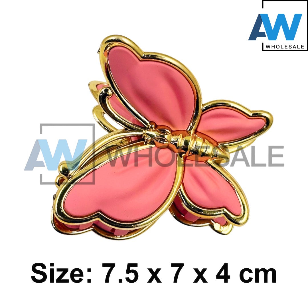 AB-1336 (12 pcs) Matte 7 cm Hair Clamps