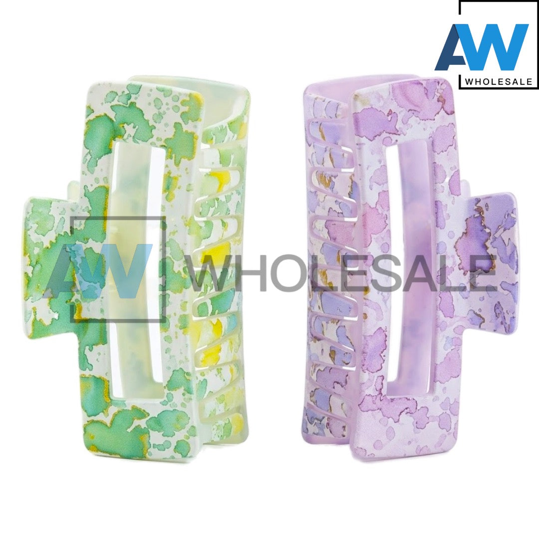AB-1358 (12 pcs) Matte 11 cm Hair Clamps