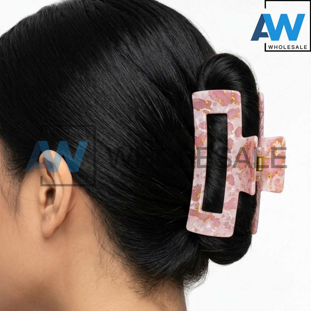 AB-1358 (12 pcs) Matte 11 cm Hair Clamps
