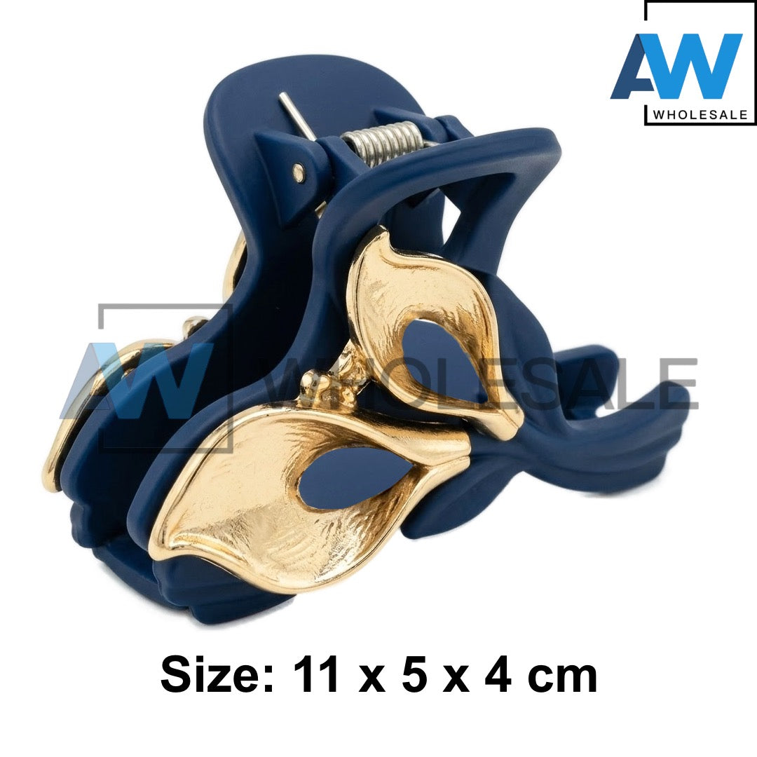 AB-1361 (12 pcs) Matte 11 cm Hair Clamps