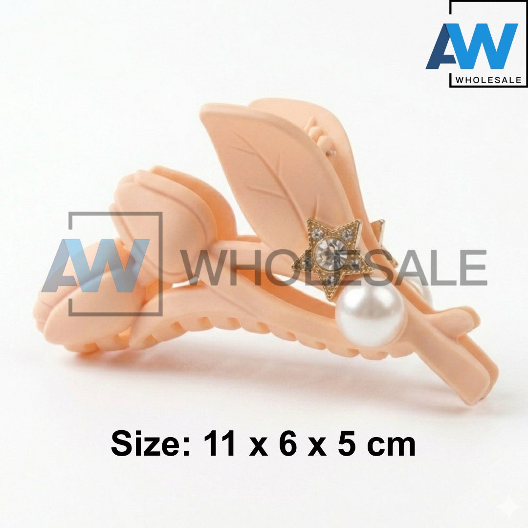 AB-1362 (12 pcs) Matte 11 cm Hair Clamps