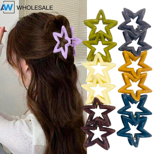 AB-1367 (12 pcs) Glossy 8 cm Hair Clamps