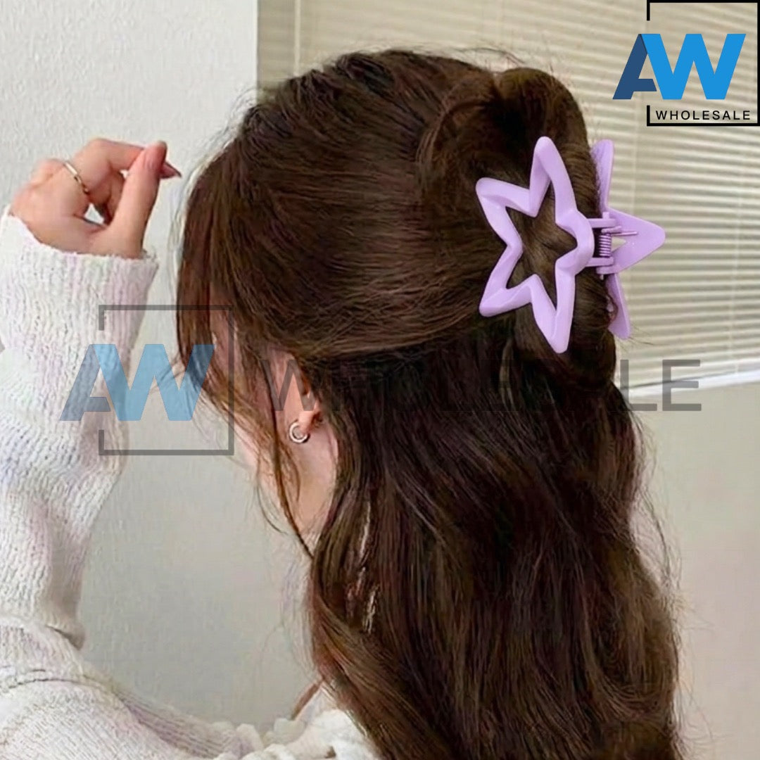 AB-1367 (12 pcs) Glossy 8 cm Hair Clamps