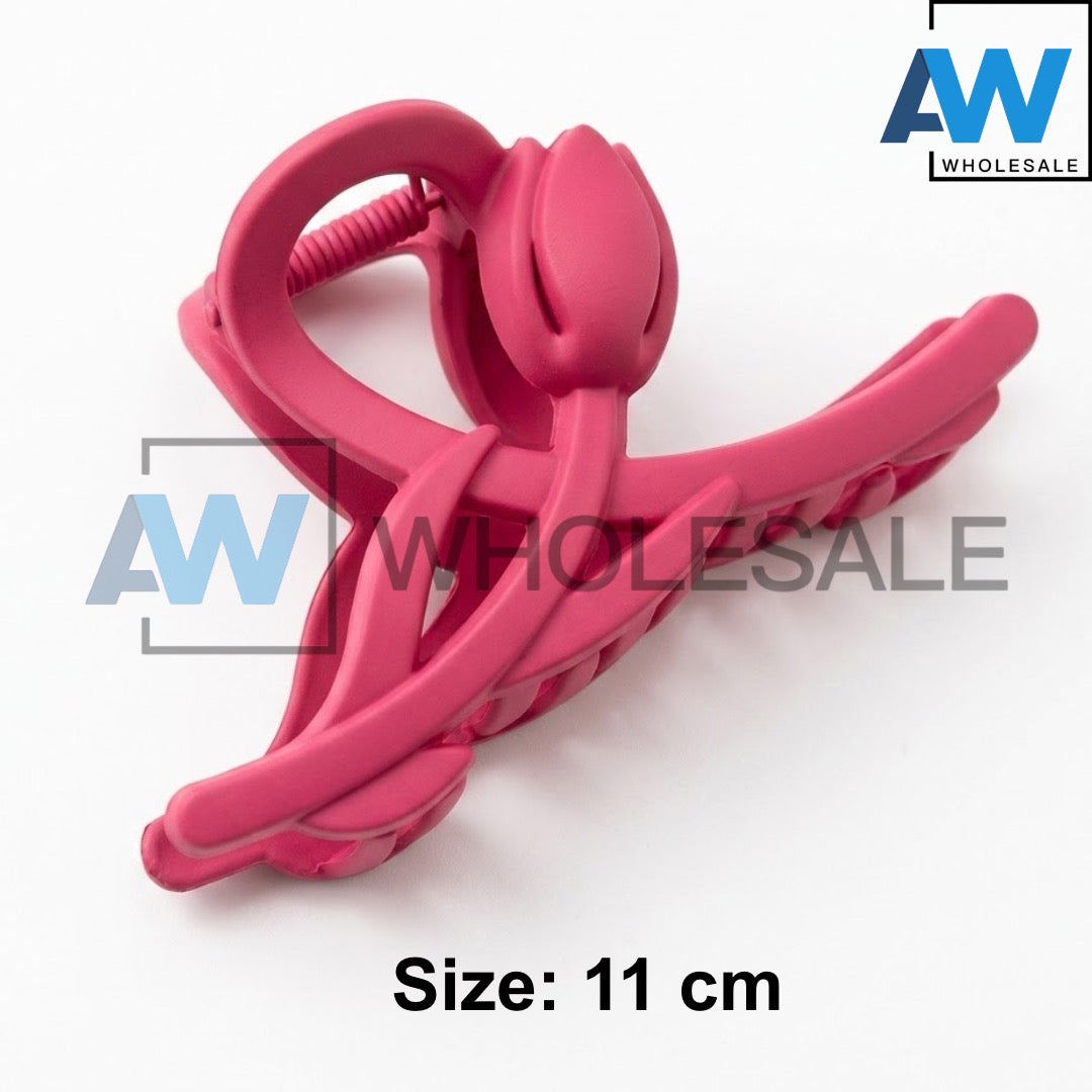 AB-1372 (12 pcs) Matte 11 cm Hair Clamps