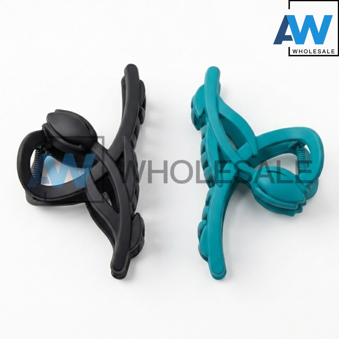 AB-1372 (12 pcs) Matte 11 cm Hair Clamps