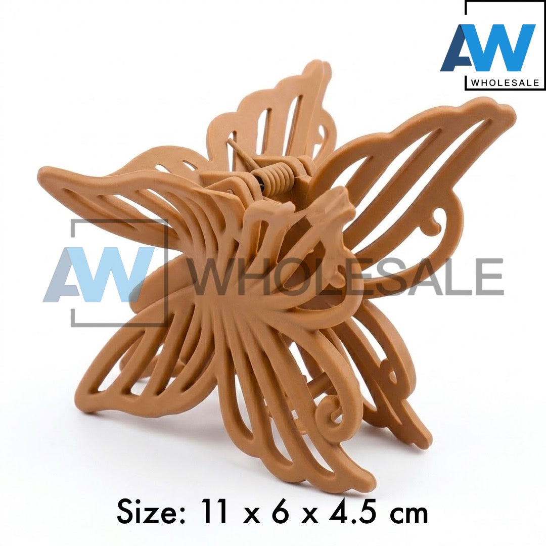 AB-1379 (12 pcs) Matte 11 cm Hair Clamps