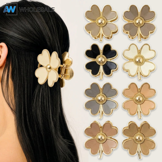 AB-1382 (12 pcs) Matte 8 cm Hair Clamps