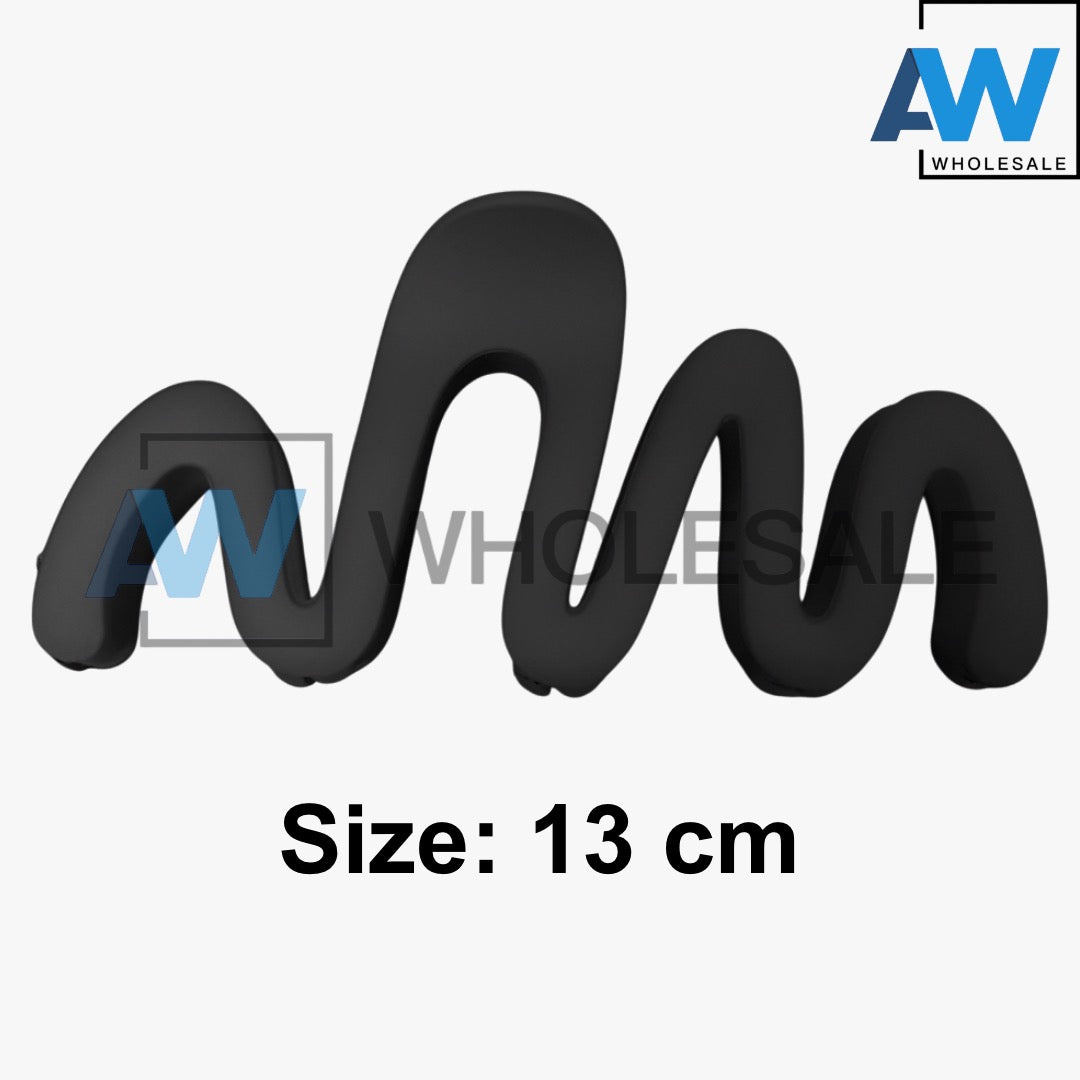 AB-1392 (12 pcs) Matte 13 cm Hair Clamps