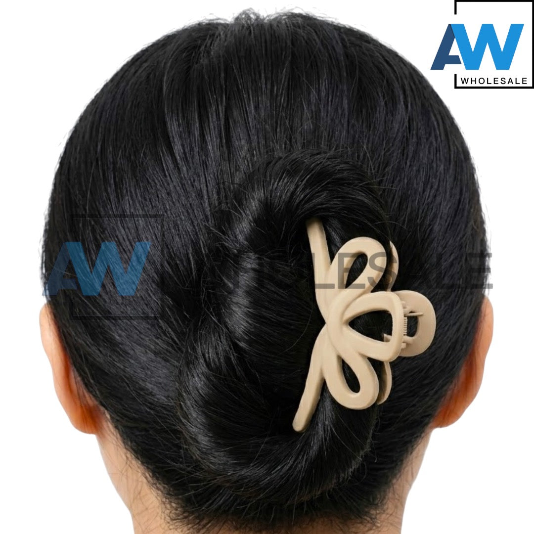 AB-1393 (12 pcs) Matte 13 cm Hair Clamps