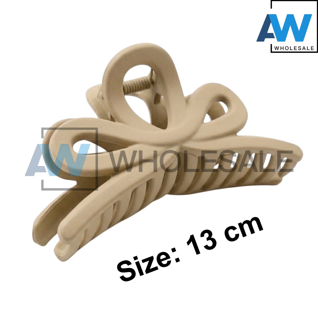 AB-1393 (12 pcs) Matte 13 cm Hair Clamps