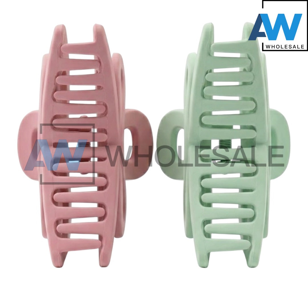 AB-1393 (12 pcs) Matte 13 cm Hair Clamps