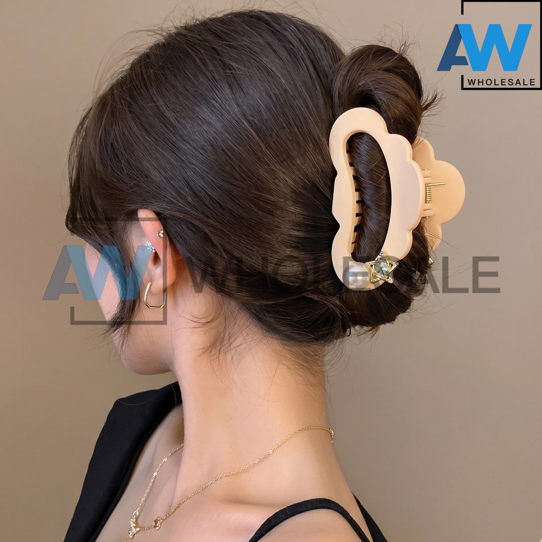 AB-1395 (12 pcs) Matte 11 cm Hair Clamps
