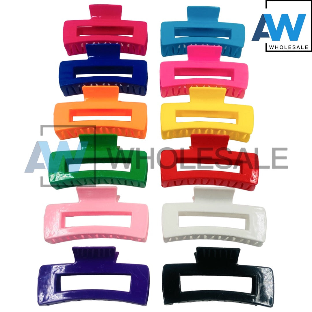 AB-282 (12 pcs) Glossy 11 cm Hair Clamps