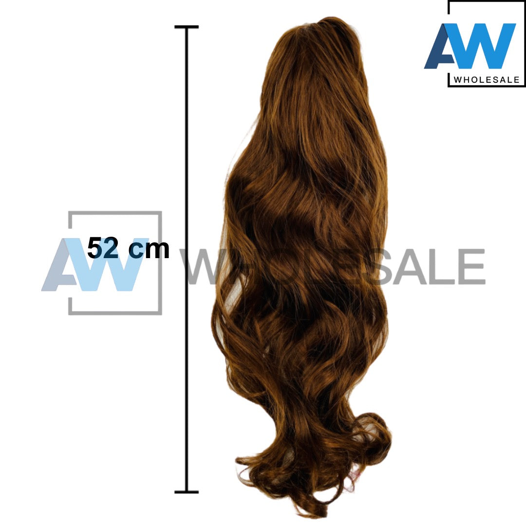 AB-657/AB-657A (1 pc) Long Synthetic Hair Hair Clamps