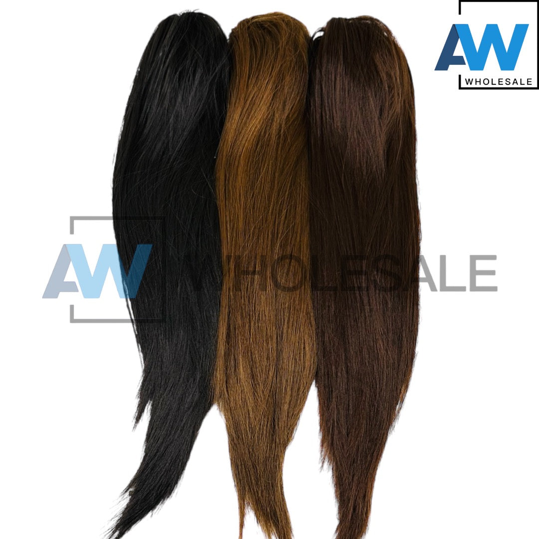 AB-657/AB-657A (1 pc) Long Synthetic Hair Hair Clamps