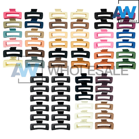 AB-806 (12 pcs) Matte 13 cm Hair Clamps