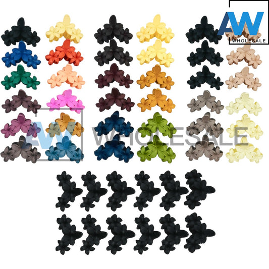 AB-833A (12 pcs) Matte 11 cm Hair Clamps
