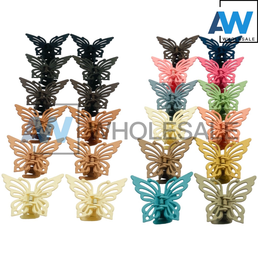 AB-880 (12 pcs) Matte 7.5 Hair Clamps