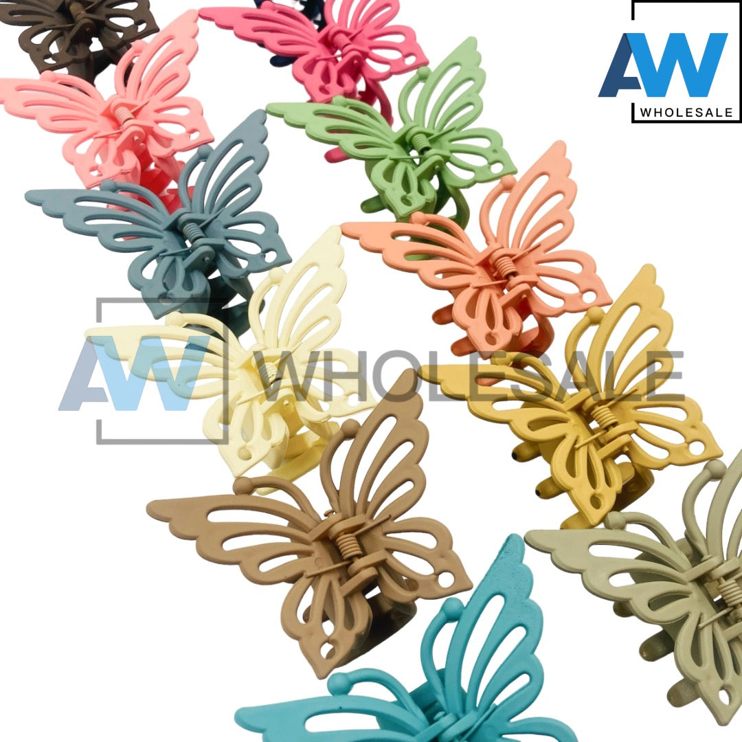 AB-880 (12 pcs) Matte 7.5 Hair Clamps