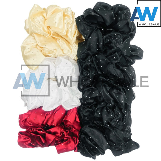 AB-951 (12 pcs) Fabric 13 cm Hair Clamps