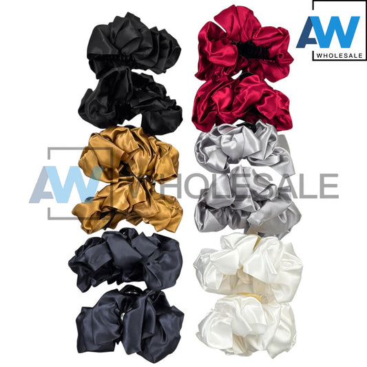 AB-953 (12 pcs) Fabric 11 cm Hair Clamps