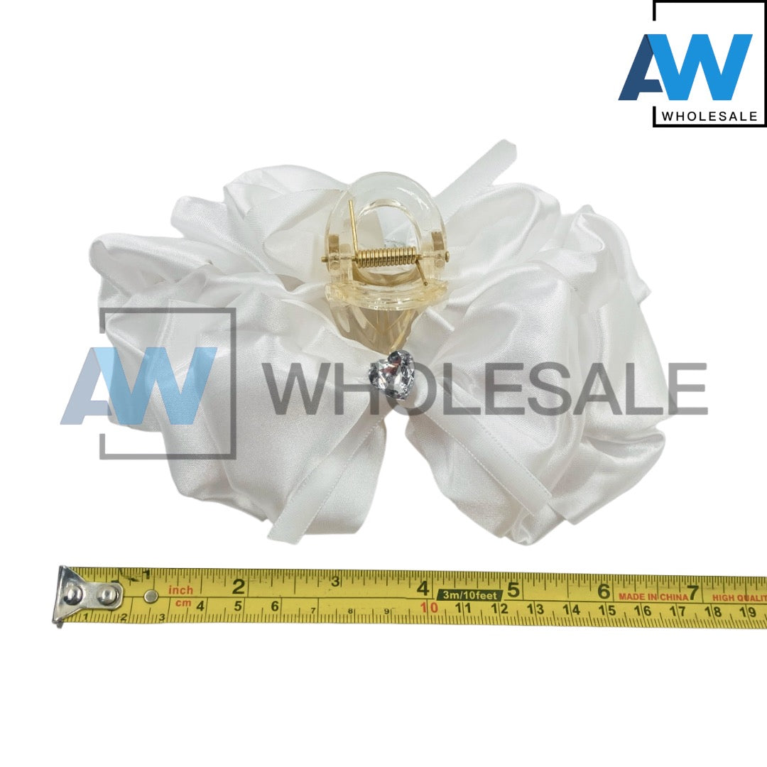 AB-953 (12 pcs) Fabric 11 cm Hair Clamps